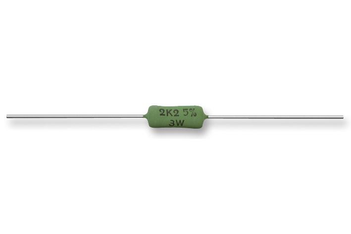 ER584R7JT RES, 4R7, 5%, 7W, AXIAL, WIREWOUND CGS - TE CONNECTIVITY