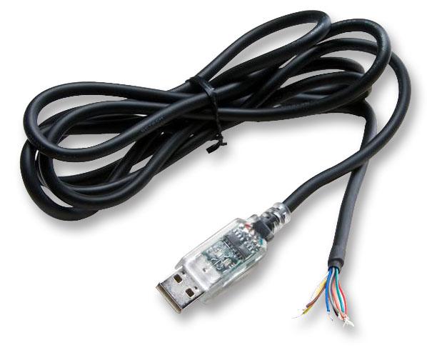 USB-RS422-WE-5000-BT CABLE, USB/RS422 CONV, WIRE-END, 5M FTDI