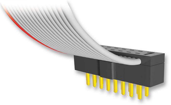 TCMD-08-01 HEADER, IDC, 2MM, 16WAY SAMTEC