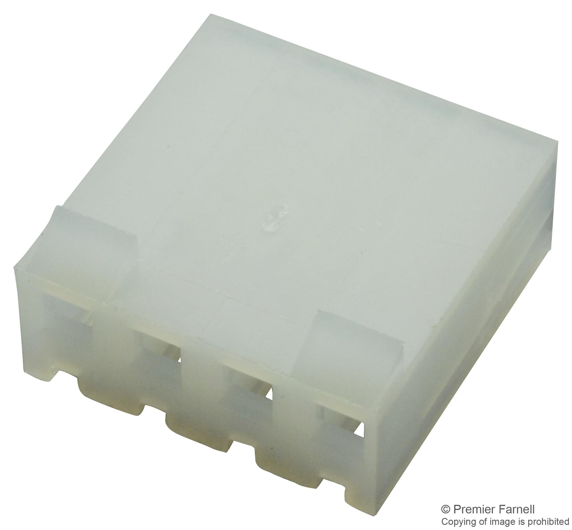 09-50-3041 CONNECTOR, RCPT, 4POS, 1ROW, 3.96MM MOLEX