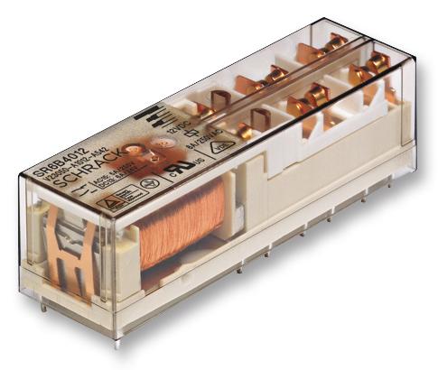 SR6B6K24 RELAY, SAFETY, 4NO, DPST-NC, 250VAC, 8A TE CONNECTIVITY