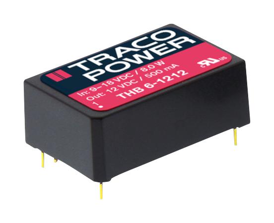 THB 6-2423 DC-DC CONVERTER, MEDICAL, 2 O/P, 6W TRACO POWER