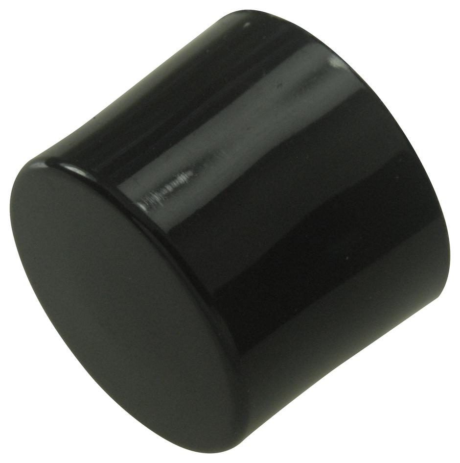 AT407A CAP, SWITCH, 10MM DIA, BLACK NKK SWITCHES