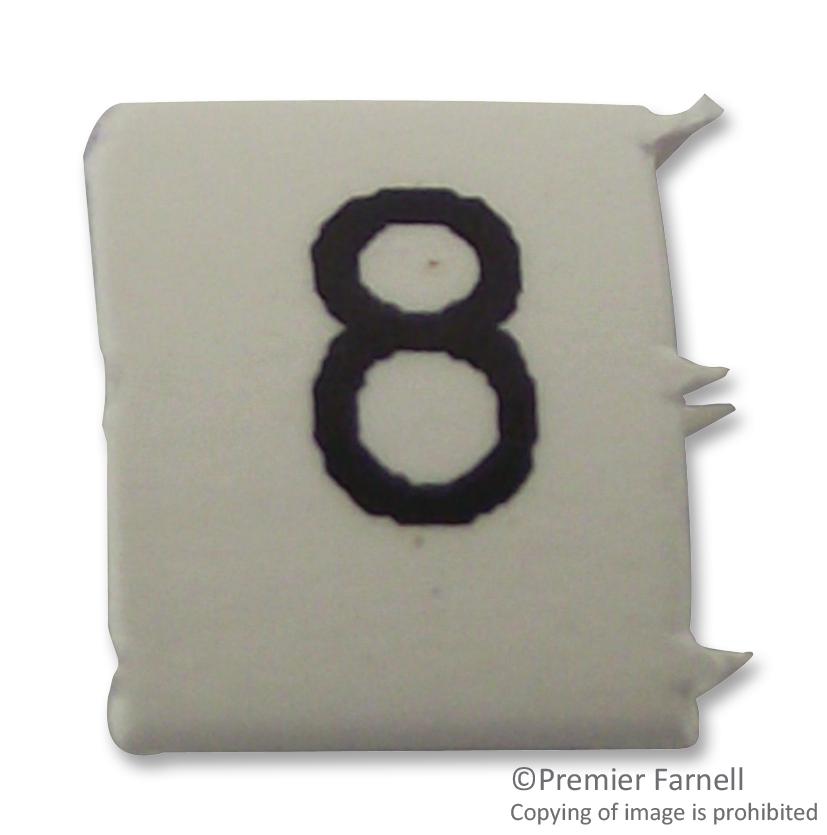 LHS3-1TW/8 CABLE MARKER, H/S, 3/1, 8, PK100 PRO POWER