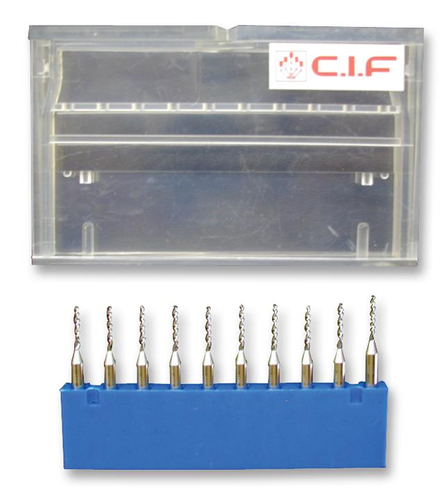 DU65.10 DRILL, CARBIDE, Ø 0.5MM, 10PCS CIF