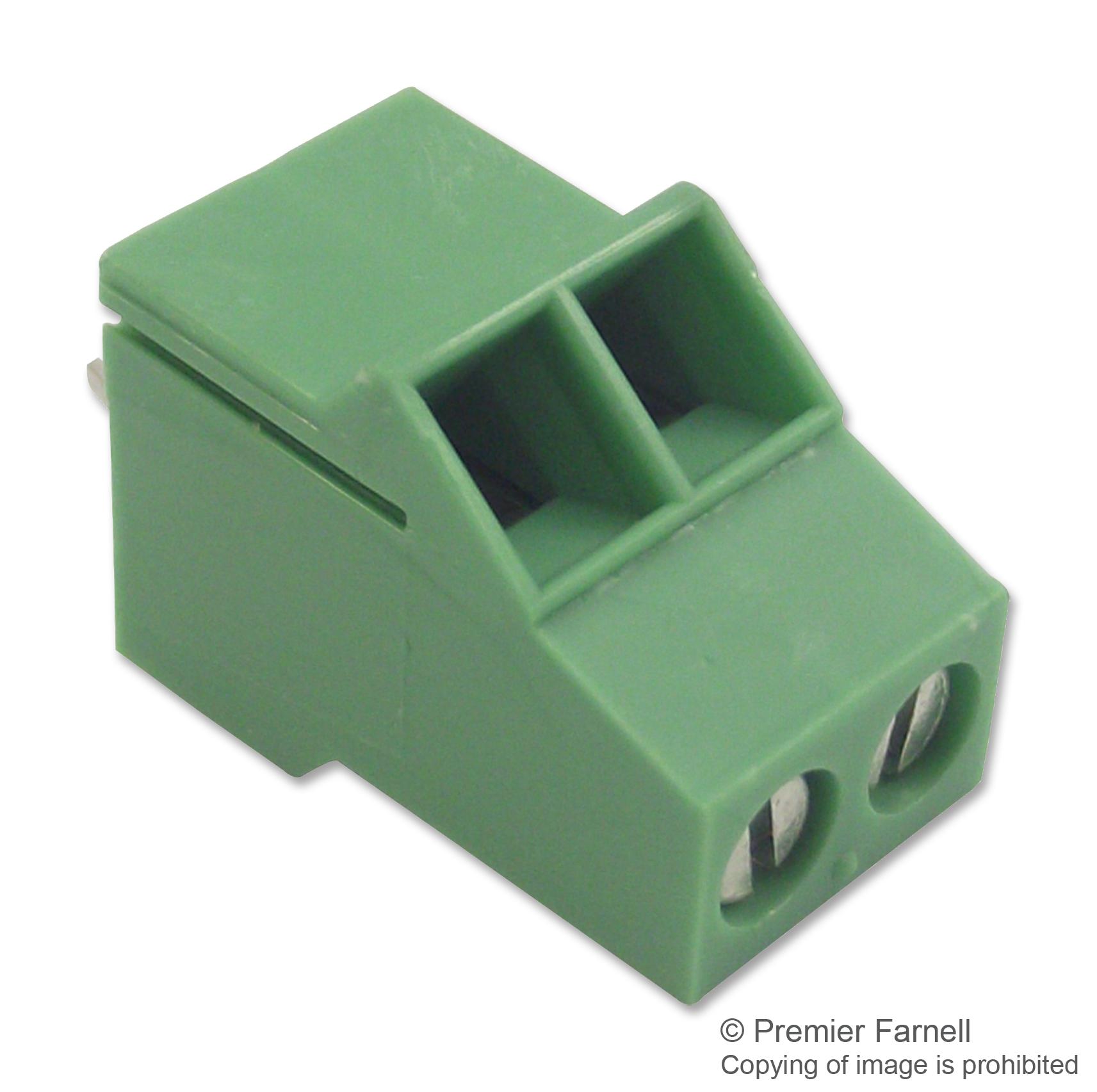 SMKDS 2,5/ 2-5,08 TERMINAL BLOCK, WIRE TO BRD, 2POS, 14AWG PHOENIX CONTACT