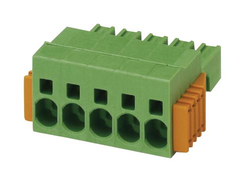 SPC 5/4-STCL-7.62 TERMINAL BLOCK, PLUGGABLE, 4POS, 8AWG PHOENIX CONTACT