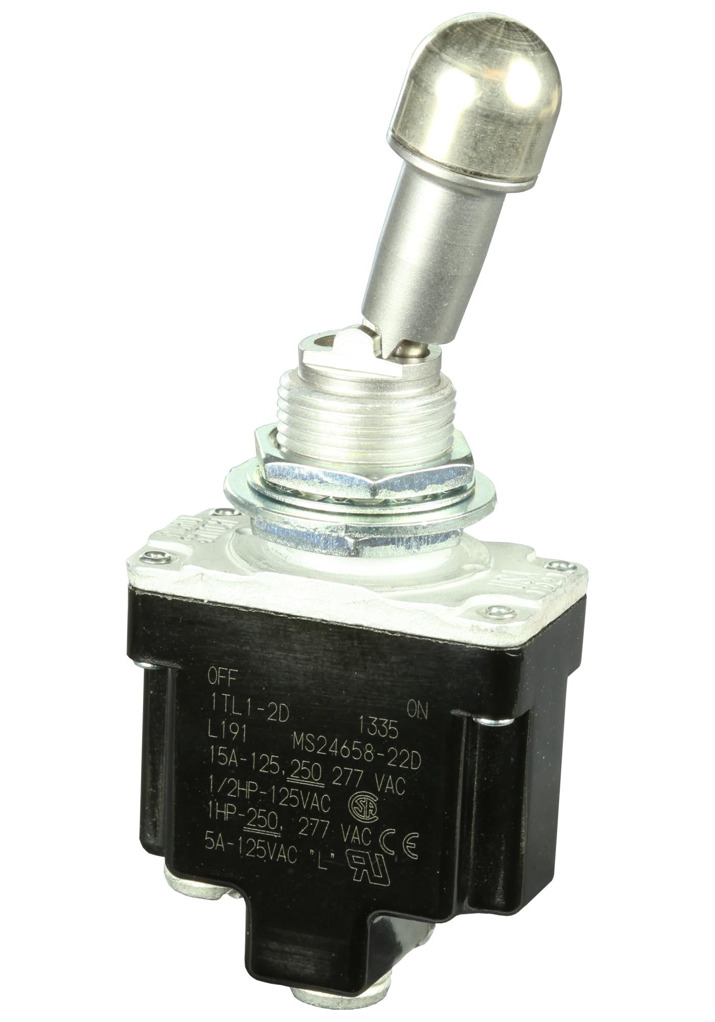 1TL1-2D SWITCH, SPDT, ON-OFF HONEYWELL