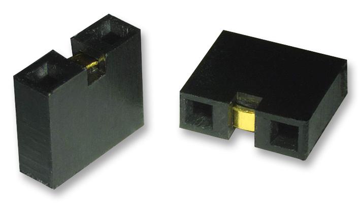 SNM-100-BK-G SHUNT BAR, 2POS, 2.54MM, BLACK SAMTEC