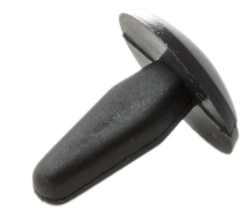 MMB-210-01BK MINI MOUNT BUTTON BLK 2.5-4MM THICK ESSENTRA COMPONENTS
