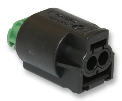 1-967644-1 CONNECTOR HOUSING, RECEPTACLE, 2 WAY TE CONNECTIVITY