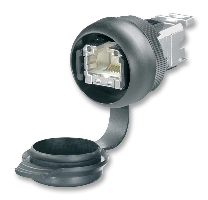1018810000 SOCKET, RJ45, CAT6A, IP65, TIA-568A WEIDMULLER