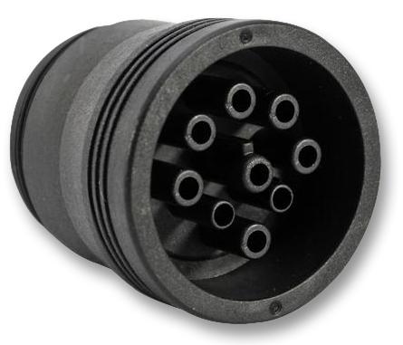 AHD17-9-1939S PLUG, HD CIRC, SMOOTH, J1939, 9 WAY AMPHENOL SINE/TUCHEL