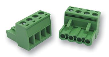 691352710004 TERMINAL BLOCK, PLUGGABLE, 4POS, 12AWG WURTH ELEKTRONIK