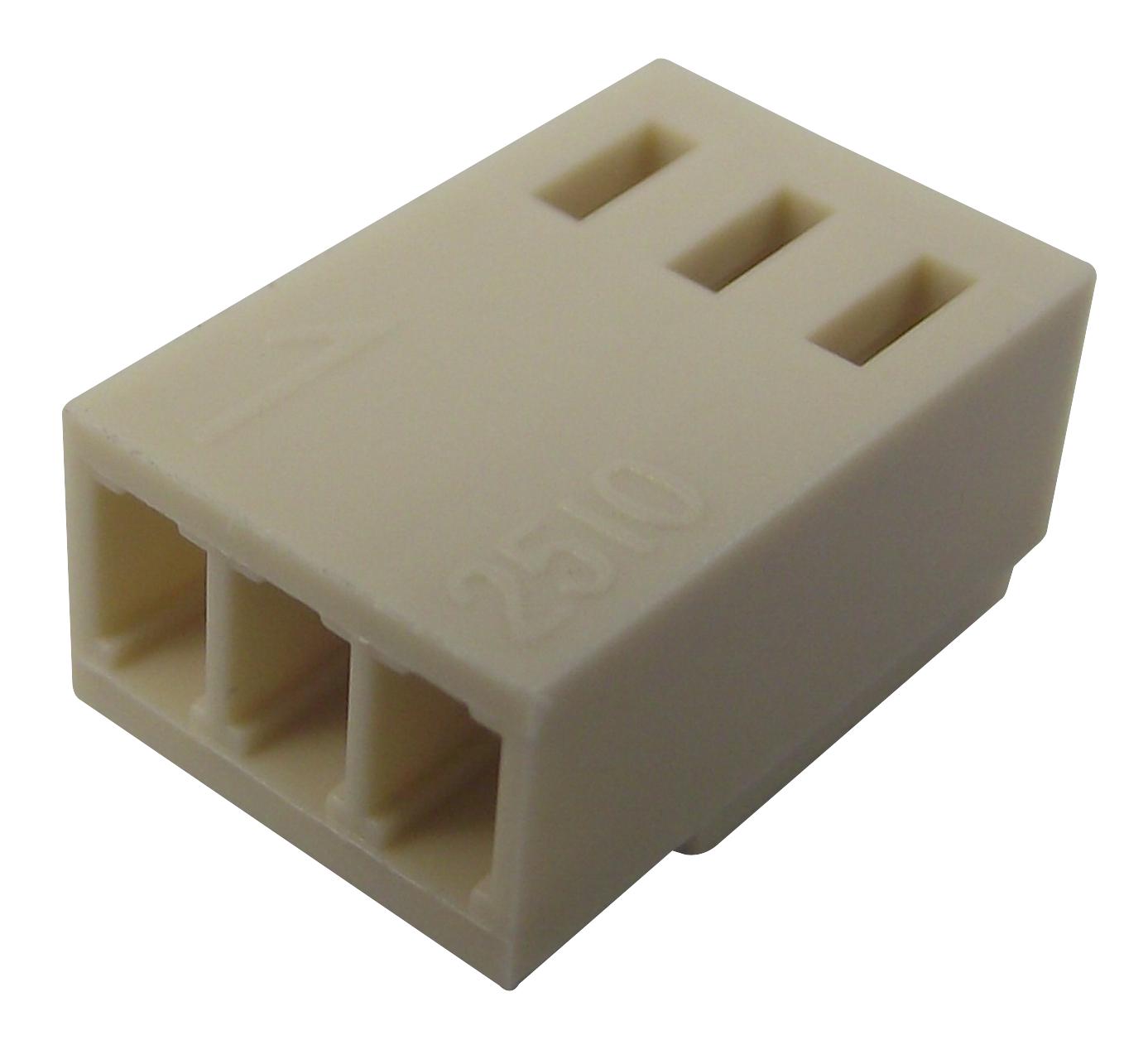 61900311621 HOUSING, 2.54MM, 3WAY WURTH ELEKTRONIK