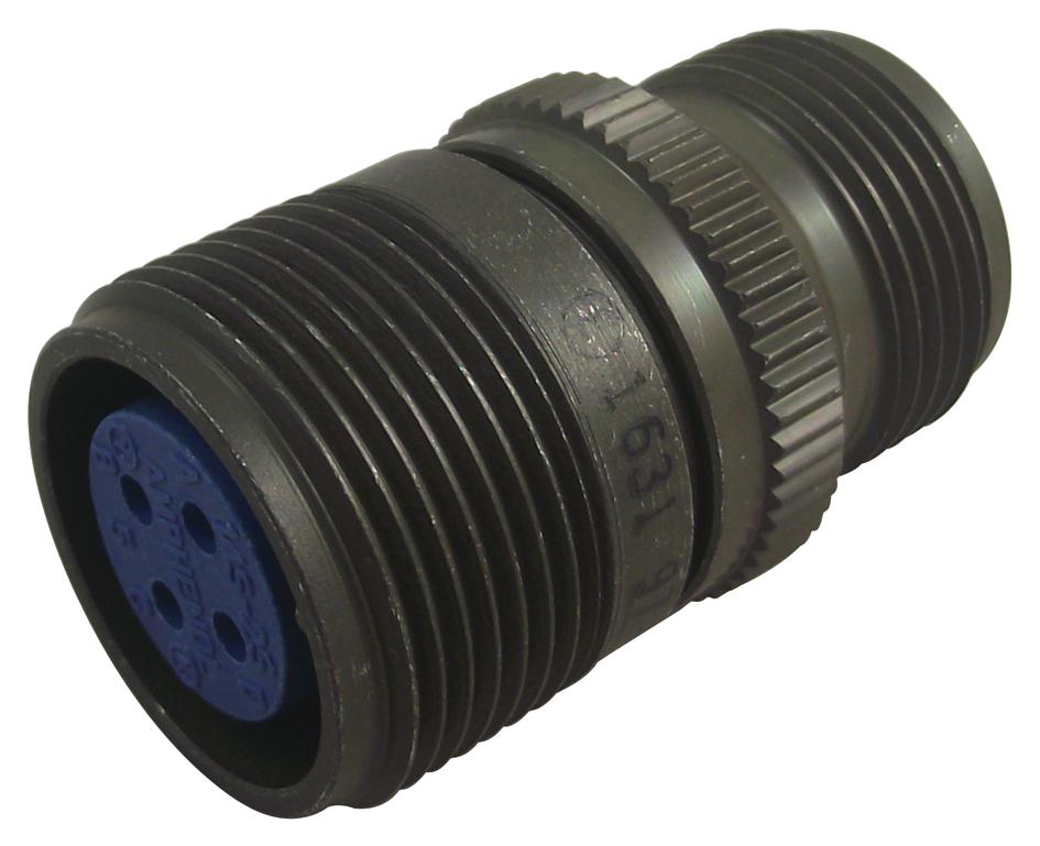 97-3101A-14S-2S RECEPT., FREE, SIZE 14S, 4WAY, SKT AMPHENOL