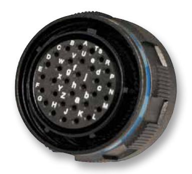 8D517M02PN-LC CIRCULAR CONNECTOR, PLUG, 17-02, PIN SOURIAU-SUNBANK / EATON