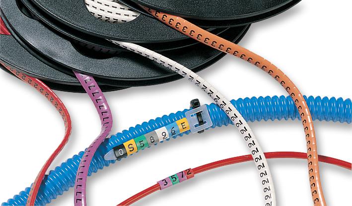 531-07731 MARKER, OVALGRIP, ORG, 3, PK1000 HELLERMANNTYTON