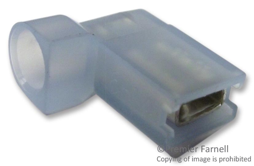 FLDNY2-250A CRIMP TERMINAL, FEMALE, BLUE, PK 100 MULTICOMP PRO