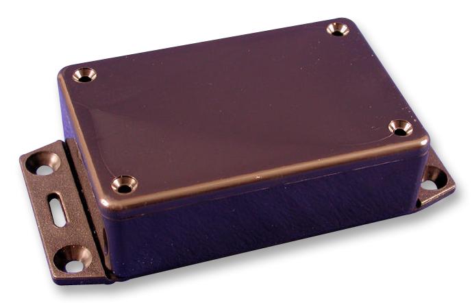 1591EF2SBK ENCLOSURE, ABS, FLANGED, BLACK HAMMOND