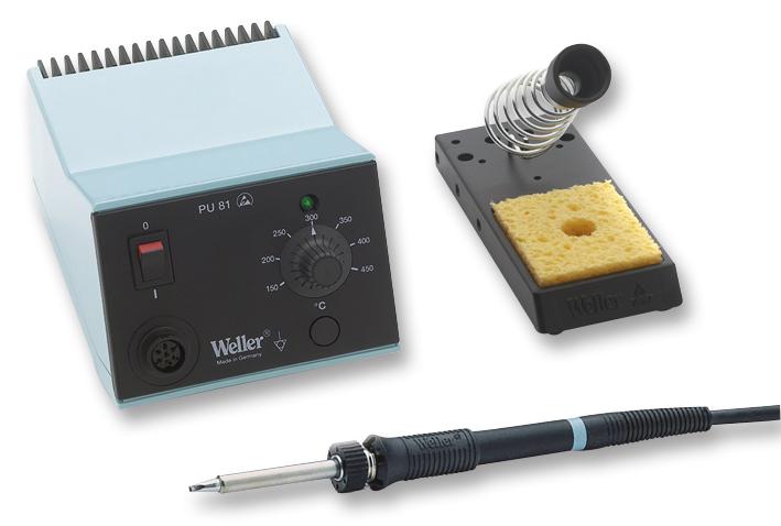 WS 81 EU SOLDERING STATION, 95W, 230V, EURO WELLER