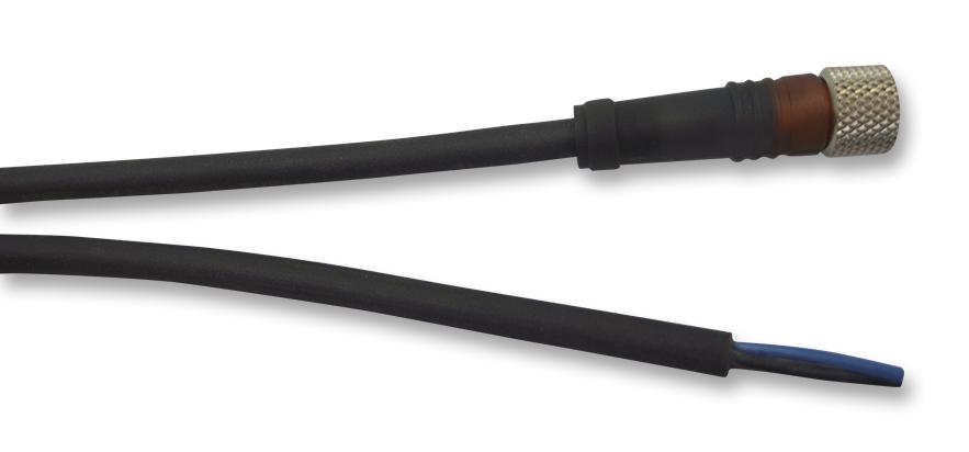 RKMV 3-224/2 M LEAD,PUR, M8 SKT-FREE END, 3P, 2M LUMBERG AUTOMATION