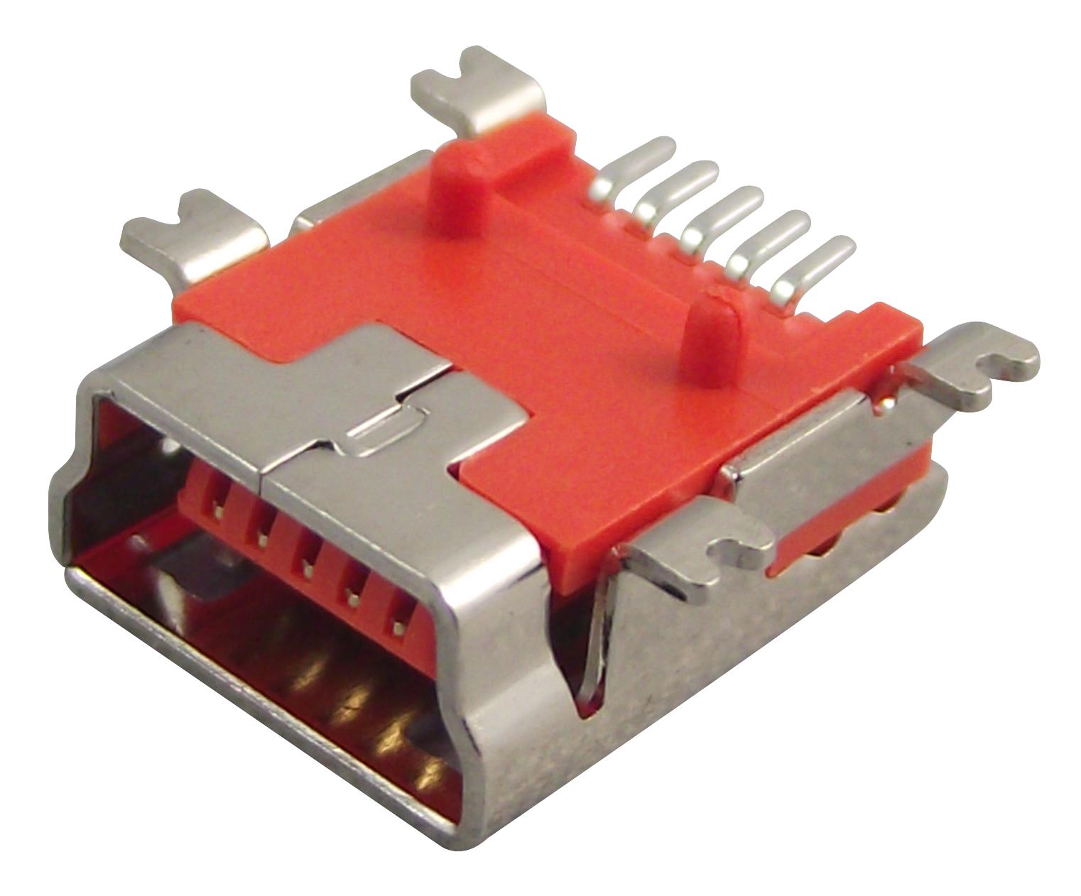MUSBR-05-F-O-B-SM-A MINI USB, 2.0 TYPE B, RECEPTACLE, SMT SAMTEC