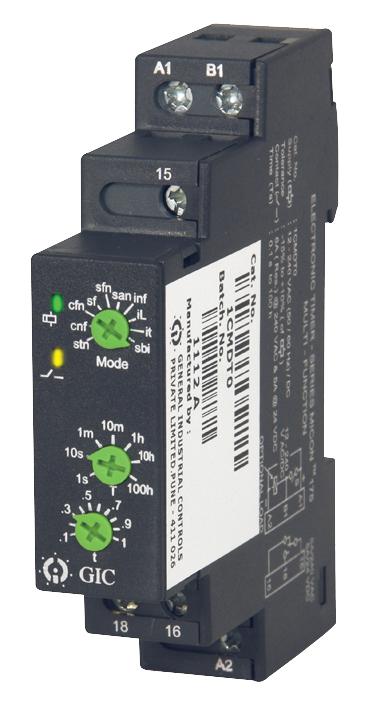 1CMDT0 TIME DELAY RELAY, SPDT, 100H, 240VAC GIC