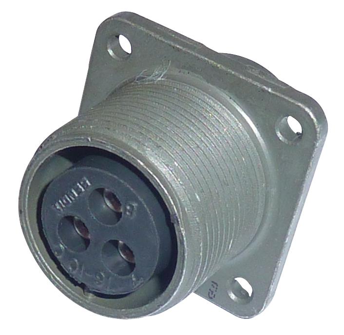 MS3102A24-21S CIRCULAR, SIZE 24, 10WAYS, SKT AMPHENOL