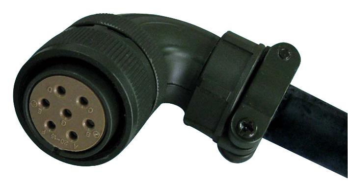 MS3108E24-5S CIRCULAR, SIZE 24, 16WAYS, SKT AMPHENOL