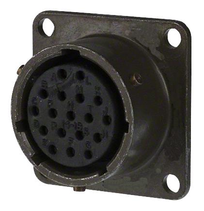 PT00A12-10S-023 CIRCULAR, SIZE 12, 10WAY, SKT AMPHENOL
