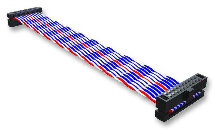 FFTP-17-D-18.00-01-N-R LEAD, 1.27MM, IDC, 18IN, 34WAY SAMTEC