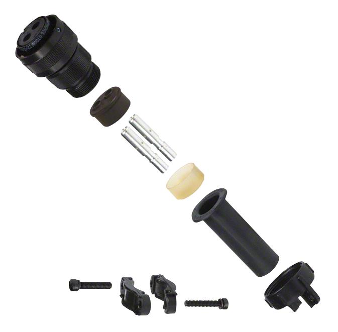 GTC06G16-10S CIRCULAR, SIZE 16, 3WAYS, PIN AMPHENOL