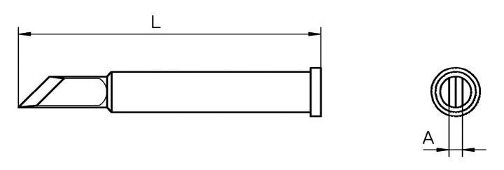 XT KN TIP, PB-FREE, 2MM WELLER