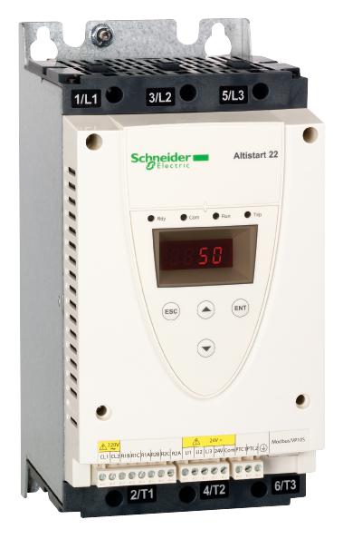 ATS22D47Q SOFT STARTER, ATS22, 400V, 47A SCHNEIDER ELECTRIC