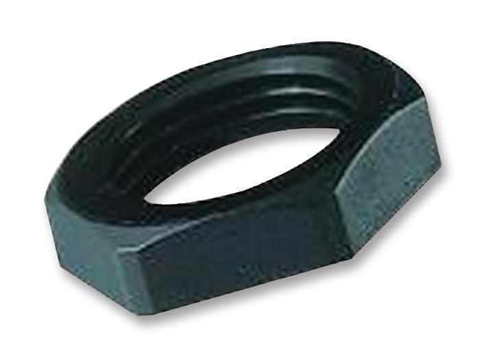 1.262.2001.50 GLAND LOCKNUT, NYLON, M20X1.5, BLACK HUMMEL