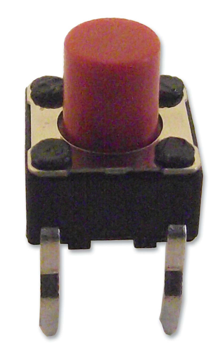 SKHHBYA010 SWITCH, TACTILE, 6X6MM, VERT, RED ALPS ALPINE