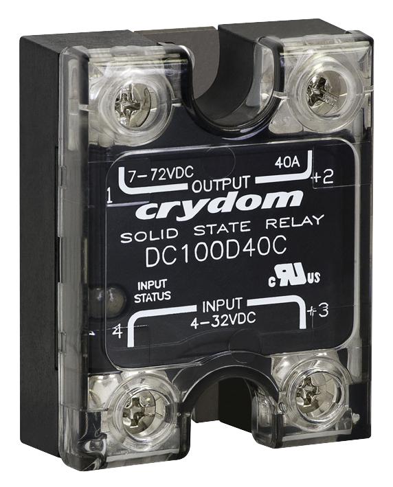 DC100D20C SSR, 20A, 100VDC SENSATA/CRYDOM