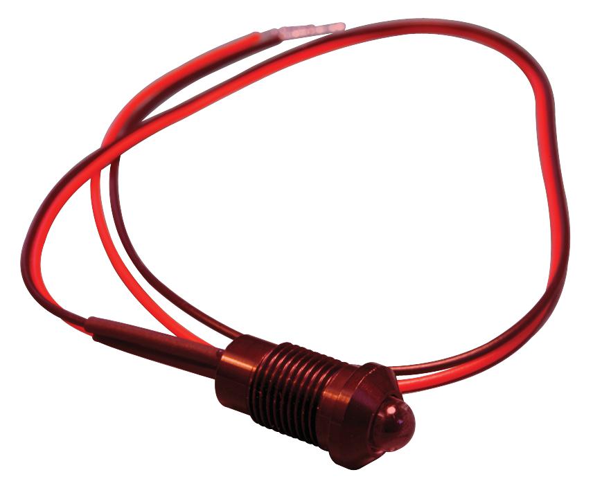 OXL/CLH/80/P/12AC/FL30/H/GREEN 8MM PANEL MOUNT LED INDICATOR OXLEY