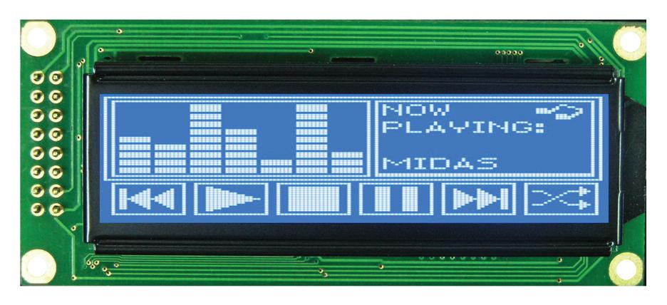 MC144032A6WC-BNMLW LCD, 144X32 NEG STN, W B/L, CHINESE MIDAS