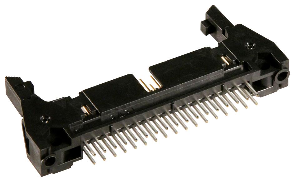 N3431-6303RB HEADER, STRAIGHT, L/LATCH, 34WAY 3M