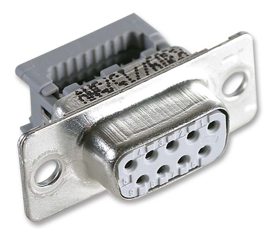 8337-6009 SOCKET, D SUB, IDC, CRIMP, 37WAY 3M