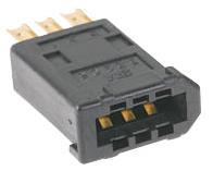 3E206-0100 KV RECEPTACLE, 1394, WIREMNT 3M