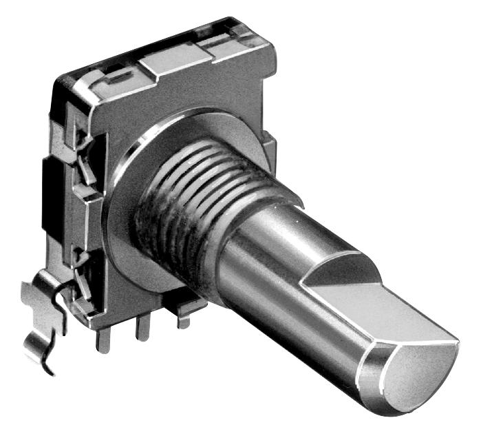 EC11B15202AA ENCODER, HORIZ, 11MM, 30DET, 15PPR ALPS ALPINE