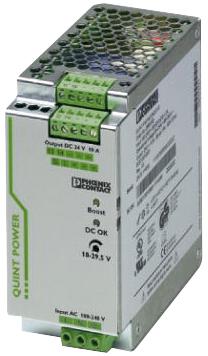 QUINT-PS-24DC/24DC/10 DC/DC CONVERTER, 24V, 10A PHOENIX CONTACT