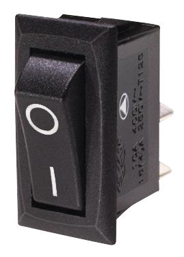 C1300ALAAAB SWITCH, ANTIBACTERIAL, SPST, BLACK ARCOLECTRIC (BULGIN LIMITED)