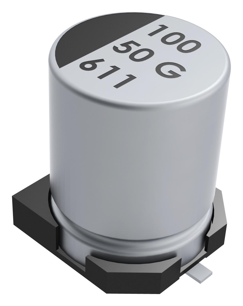 EEV476M035S9GAA CAP, 47UF, 35V, ALU ELEC, SMD KEMET