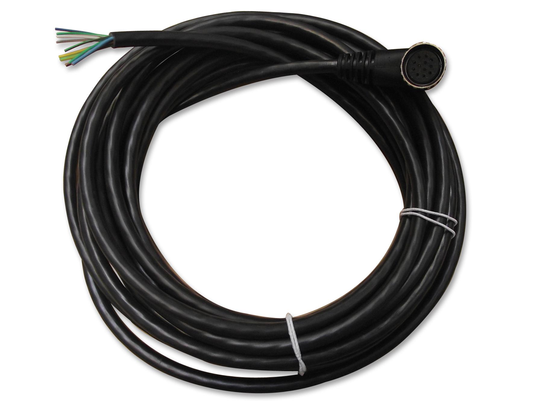 RKWU 12-256/10M LEAD, M23 R/A SKT-FREE END, 12P,10M LUMBERG AUTOMATION