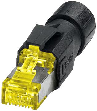 VS-08-RJ45-10G/Q PLUG, RJ45, CAT6A, IP20, 8WAY PHOENIX CONTACT