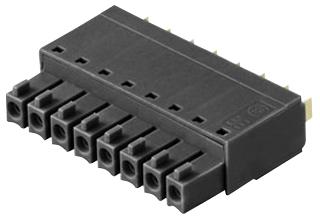 1969950000 TERMINAL BLOCK, PLUGGABLE, 4POS, 16AWG WEIDMULLER
